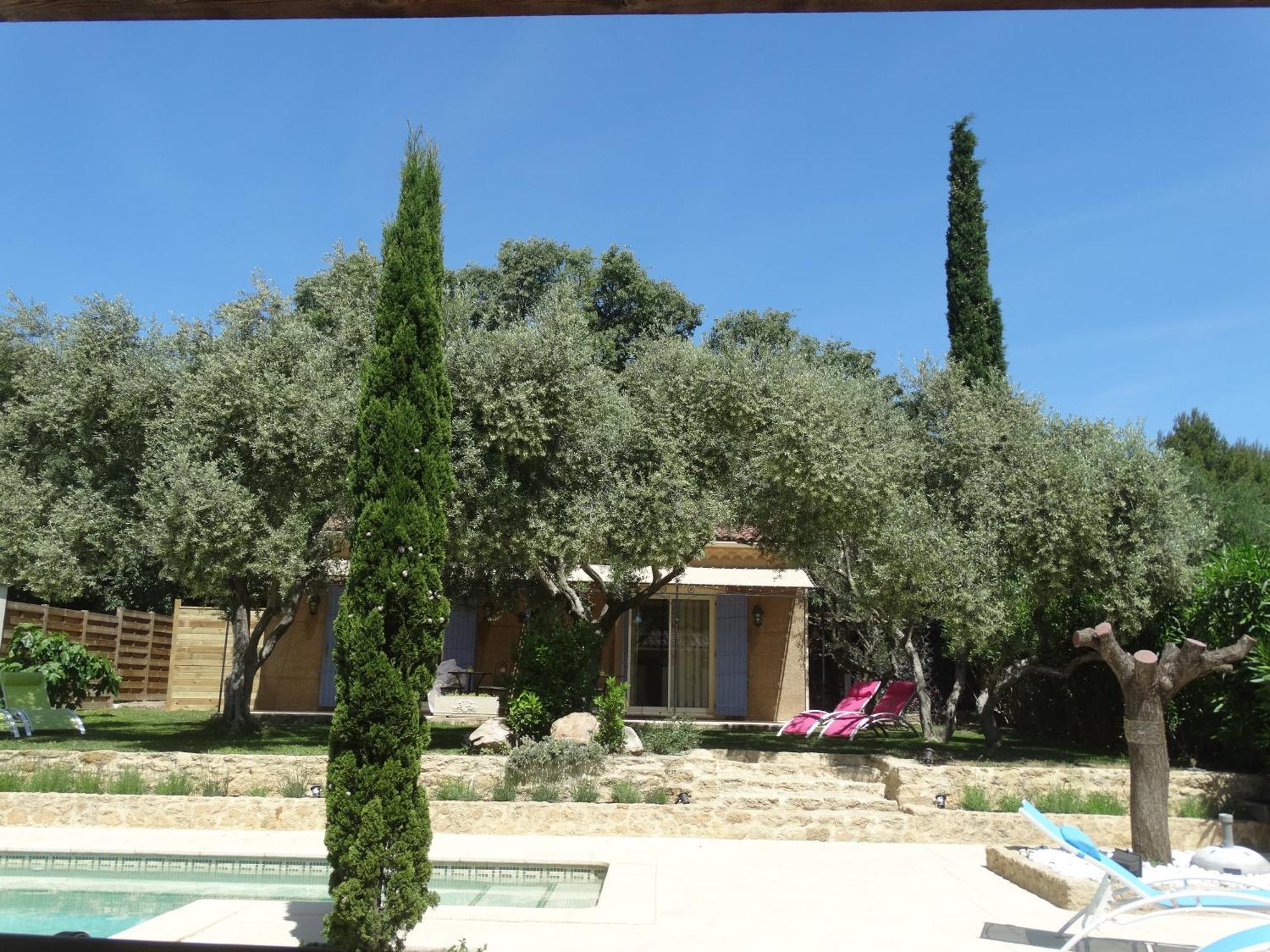 Gites En B&B Le Clos De La Cerise Châteauneuf-du-Pape Exterior foto